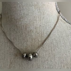 Silpada .925 silver necklace, like new, 16” chain